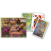 Карты PIATNIK  2*55шт. Monet-Giverny 2257   